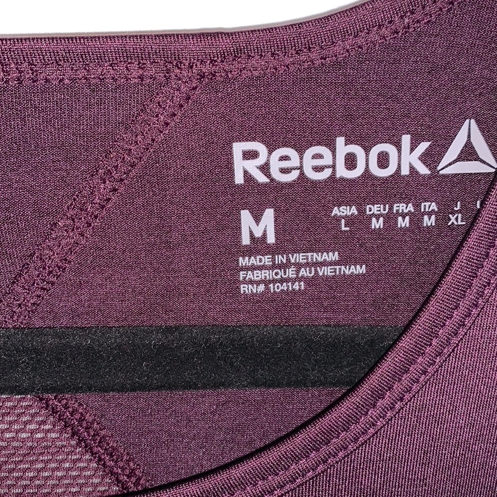 NWOT Mesh Back Reebok Tank - Picture 3 of 3